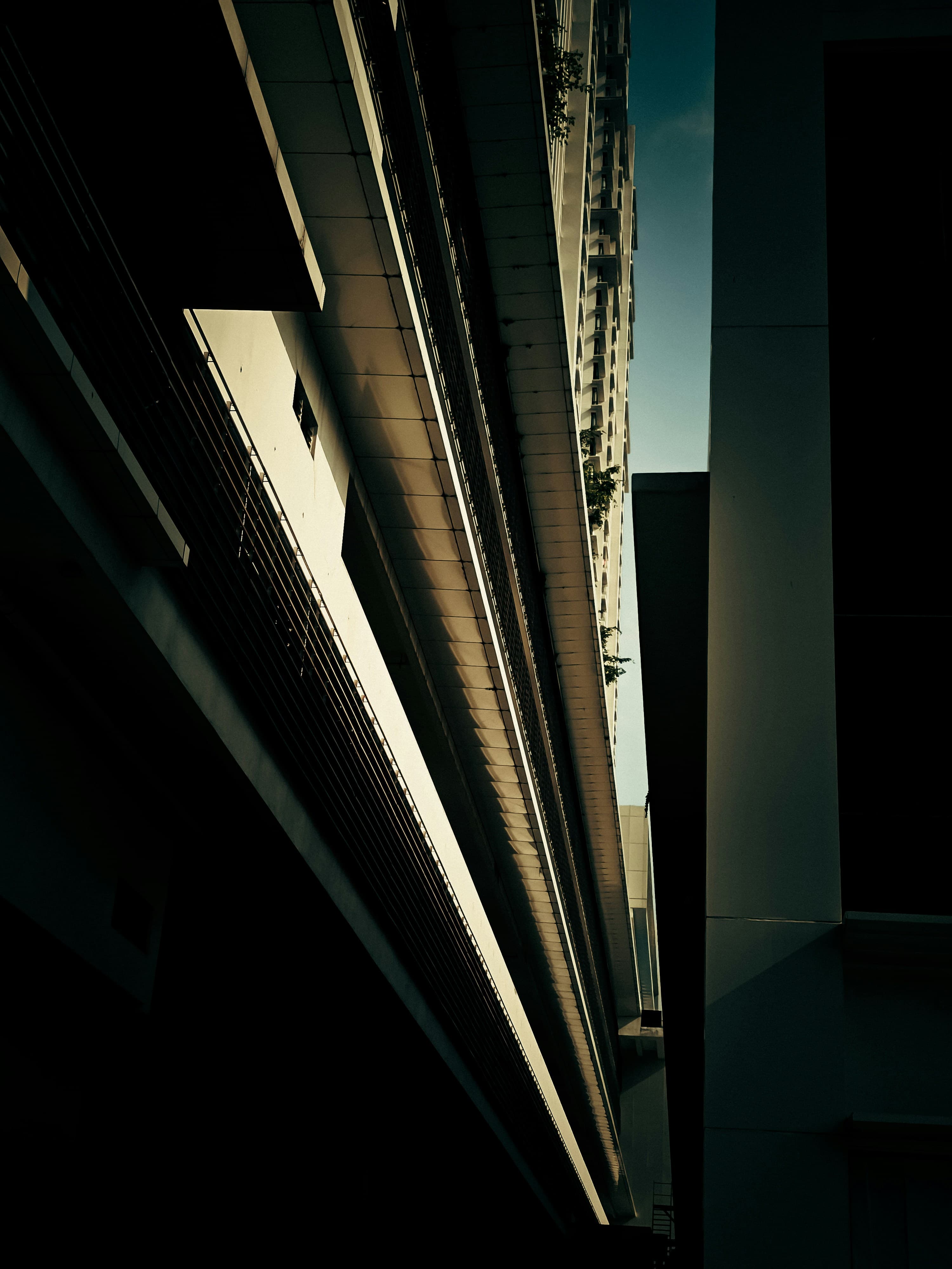 Brutalist Concrete Facade